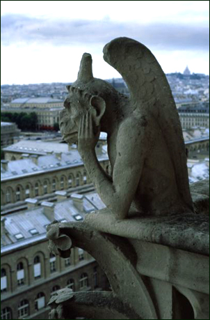 Gargoyle, Paris, France